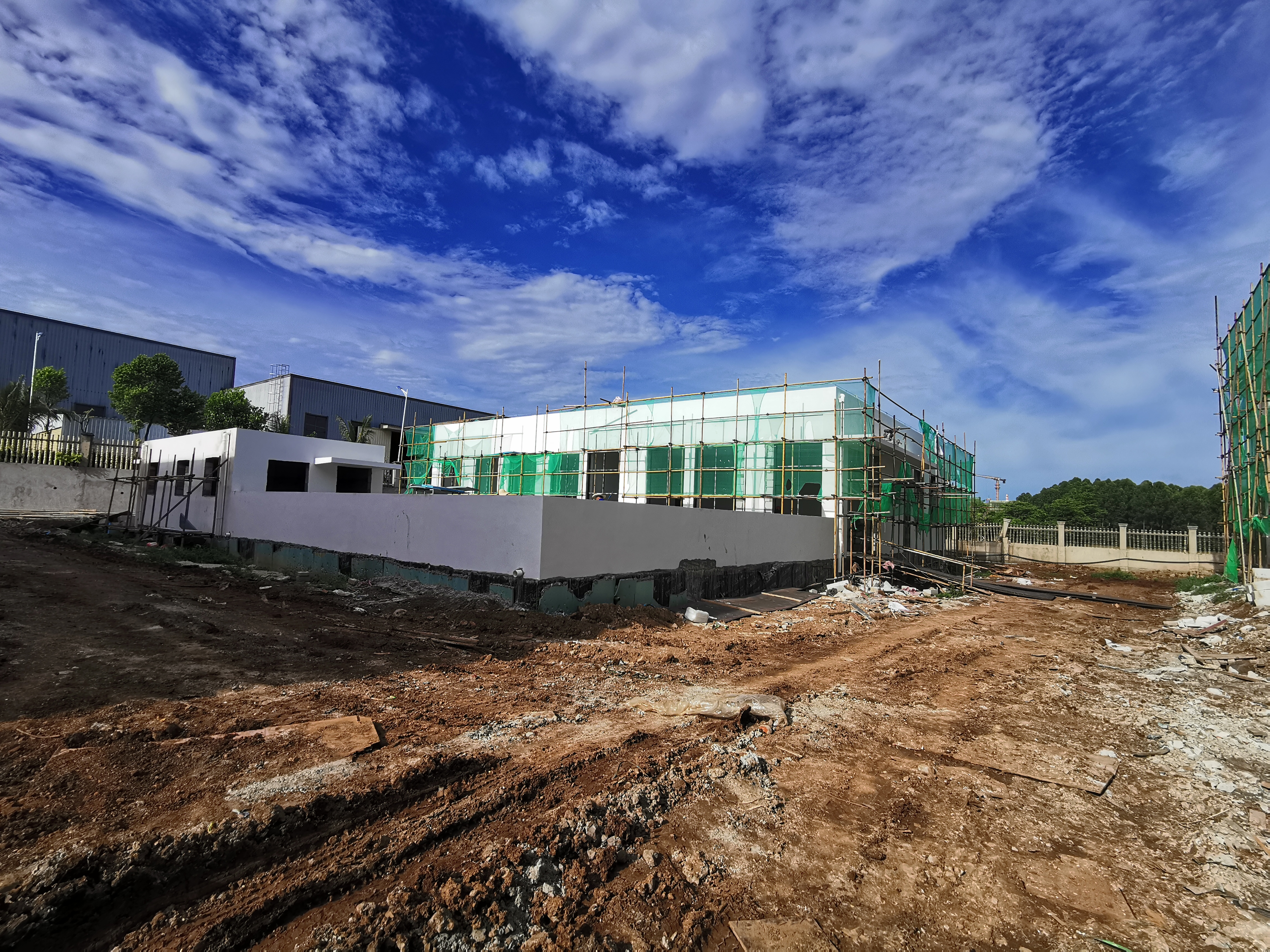 【中揚(yáng)資訊】海南阿翔食品有限公司污水處理工程正全面建設(shè)中