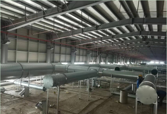 【項(xiàng)目動(dòng)態(tài)】榔梨九廠噴涂廢氣處理工程進(jìn)展順利